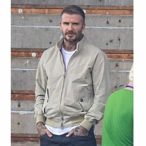 Save Our Squad David Beckham Bomber Jacket - Image 10