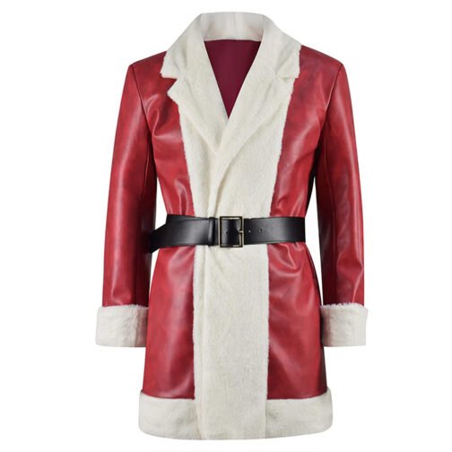 David Harbour Violent Night Coat - Image 4
