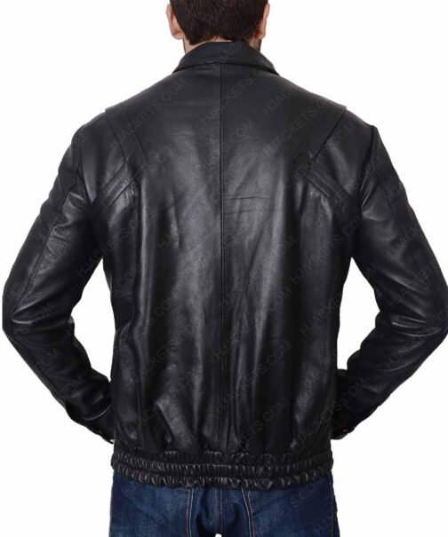 David Hasselhoff Michael Knight Leather Jacket - Image 3