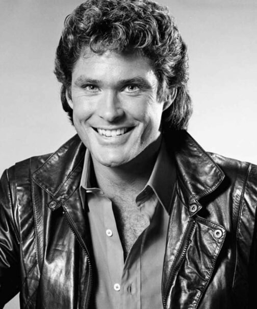 David Hasselhoff Michael Knight Leather Jacket - Image 9