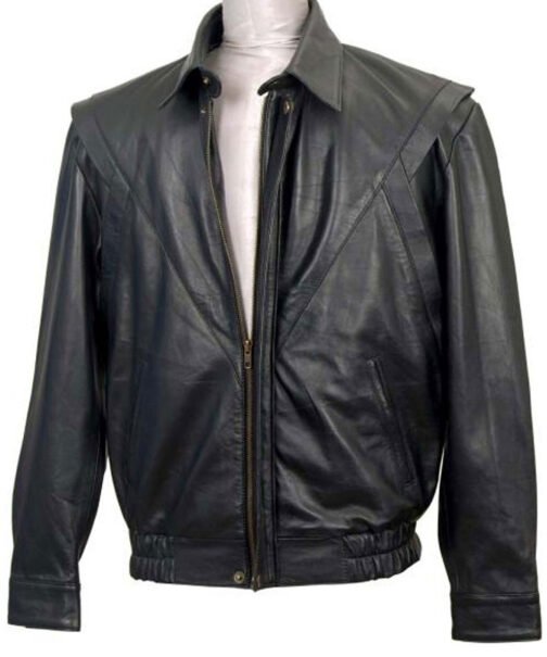 David Hasselhoff Michael Knight Leather Jacket