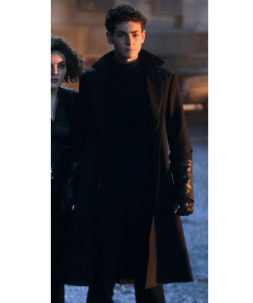 David Mazouz Gotham Season 5 Coat - Image 8