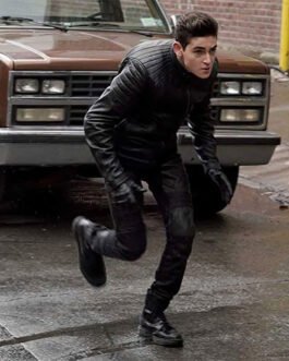 David Mazouz Gotham Season 5 Leather Jacket