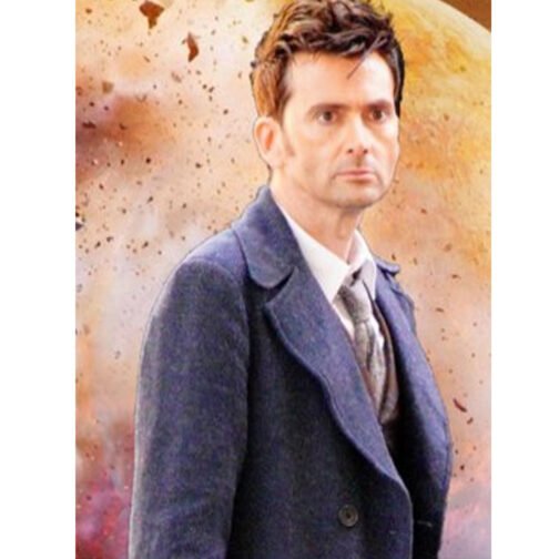 Fourteenth Doctor Who Wool Trench Coat - Image 31