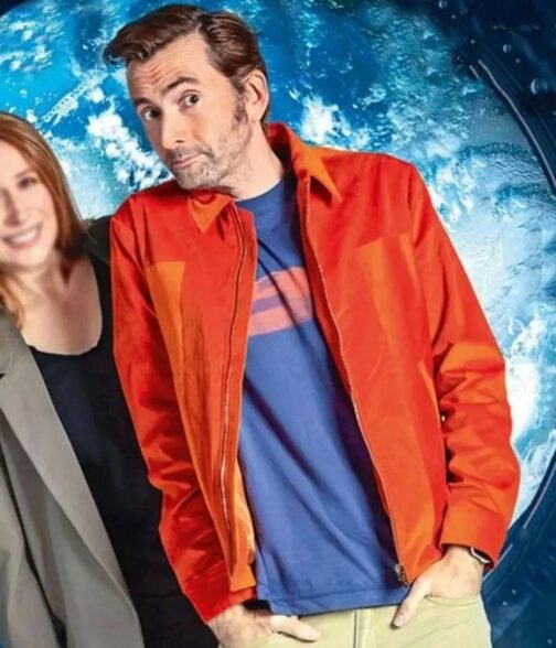 Return Doctor Who David Tennant Orange Jacket - Image 2