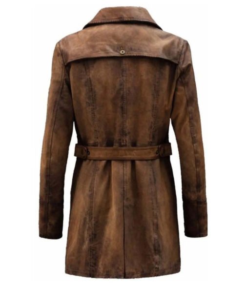 Dawn of Justice Batman Leather Coat - Image 3