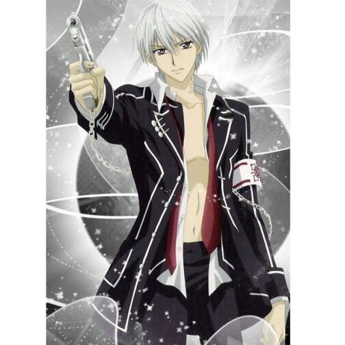Day Class Vampire Knight Cotton Black Jacket - Image 2