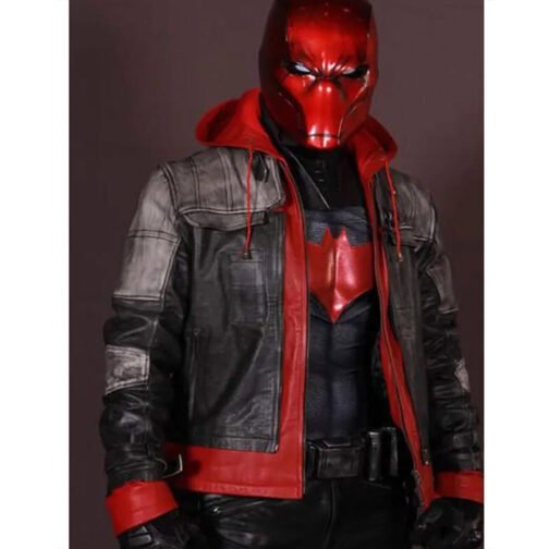 DC Comic Red Hood Jason Todd Jacket - Image 6