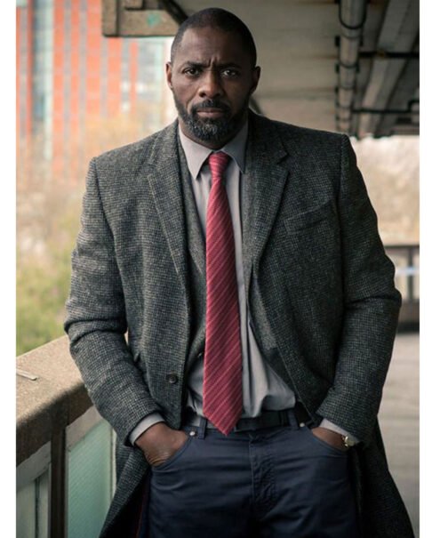 Idris Elba Luther Wool Coat - Image 15