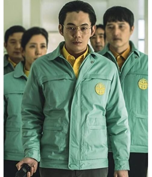 Hellbound Ryu Kyung Soo Green Cotton Jacket
