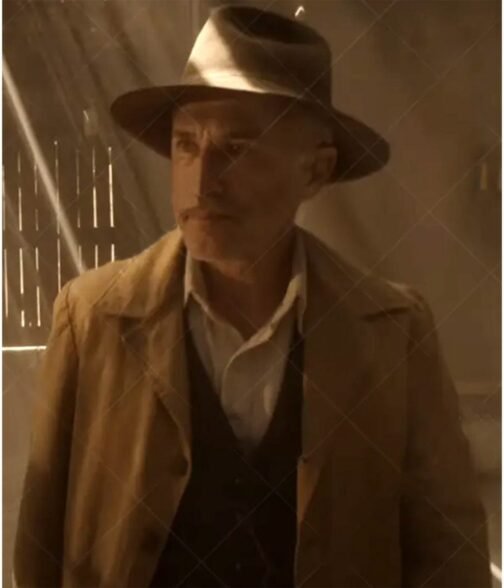 Dead for a Dollar Christoph Waltz Brown Coat