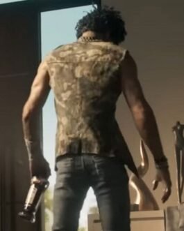 Dead Island 2 Jacob Camo Studded Vest