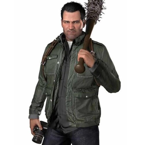 Frank West Dead Rising 4 Green Jacket - Image 6