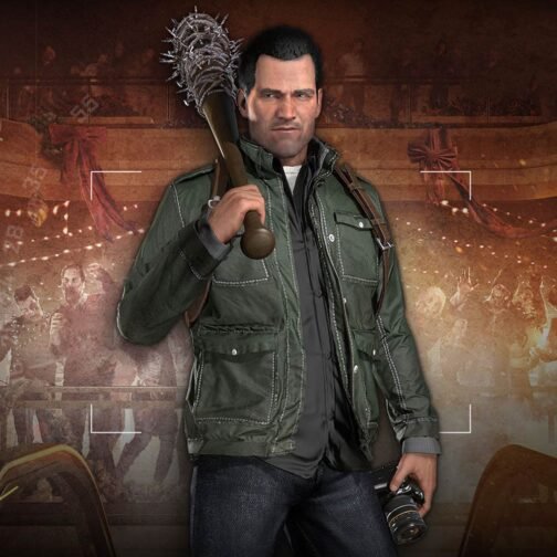 Frank West Dead Rising 4 Green Jacket - Image 7