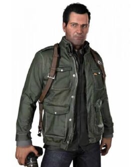 Frank West Dead Rising 4 Green Jacket