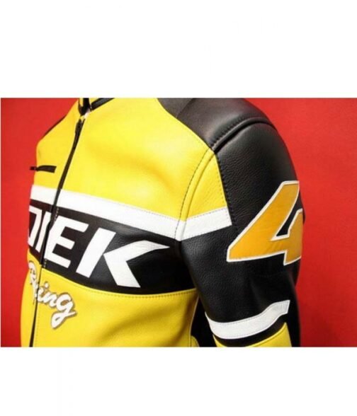 Dead Rising Chuck Greene Yellow Leather Jacket - Image 9