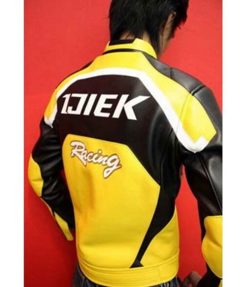Dead Rising Chuck Greene Yellow Leather Jacket - Image 5