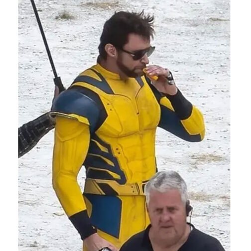 Hugh Jackman Deadpool 3 Wolverine Leather Jacket - Image 5