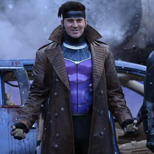 Gambit Deadpool & Wolverine Leather Coat - Image 2