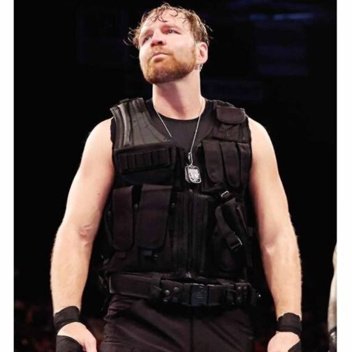 WWE Dean Ambrose Tactical Leather Vest - Image 5