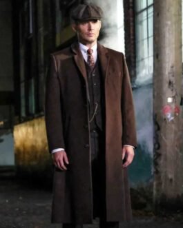 Supernatural Season 14 Jensen Ackles Brown Wool Coat