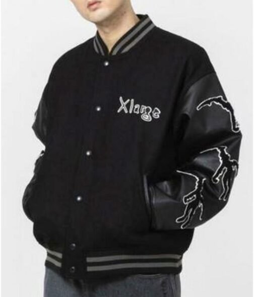 Death Note Black Varsity Jacket - Image 4