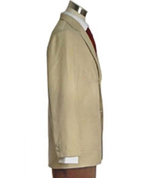 Light Yagami Death Note Cotton Beige Blazer - Image 4