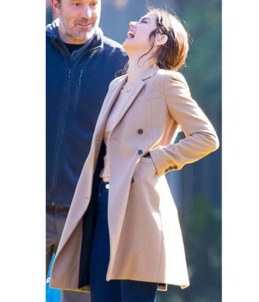Ana De Armas Deep Water Coat - Image 5