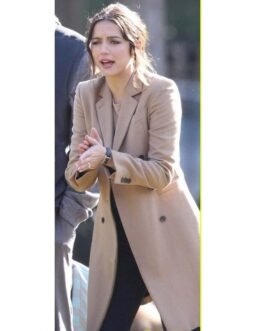 Ana De Armas Deep Water Coat