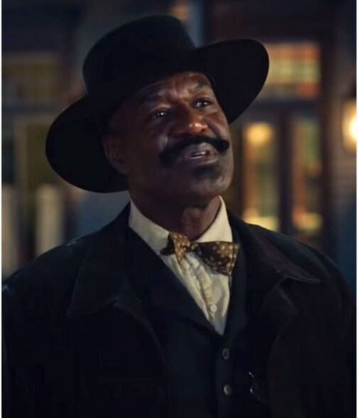 Delroy Lindo The Harder They Fall Suede Coat - Image 3