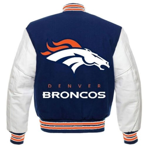 Denver Broncos Varsity Jacket - Image 4