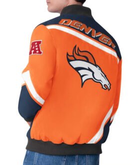 Denver Broncos Maximum Racing Orange Jacket