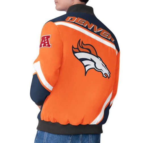 Denver Broncos Maximum Racing Orange Jacket - Image 2