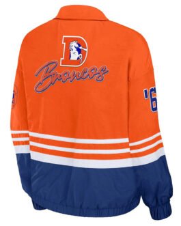 Denver Broncos Throwback Windbreaker Jacket