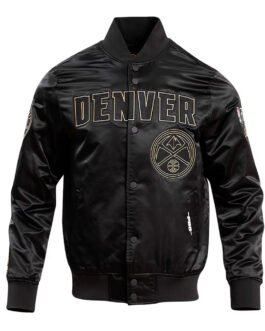 2023 Finals Champions Denver Nuggets Black Jacket