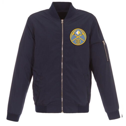Denver Nuggets Bomber Lightweight Nylon Jacket