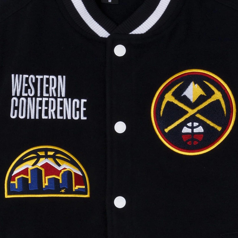 Denver Nuggets Western Conference Varsity Jacket - Image 5