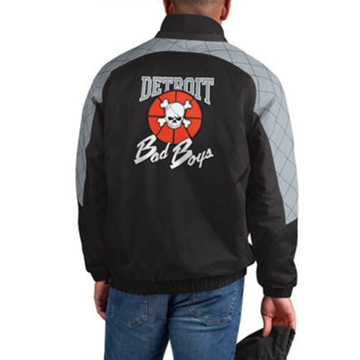 Detroit Bad Boys Black The Body Check Pullover Jacket - Image 2