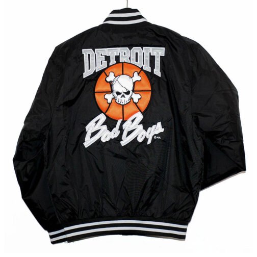 Detroit Bad Boys Coaches Striped Jacket - Image 2