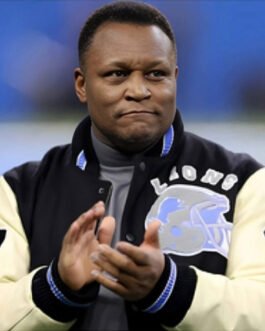Detroit Lions Beverly Hills Edition Barry Sanders Jacket