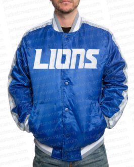Calvin Johnson Detroit Lions Jacket
