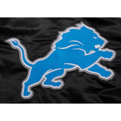 Detroit Lions Mashup Classic Rib Satin Jacket - Image 8