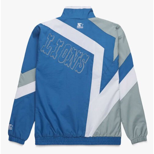Detroit Lions Star Windbreaker Jacket - Image 2