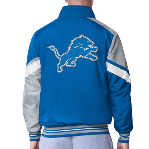 Detroit Lions Strong Arm Blue Full-Zip Jacket - Image 2