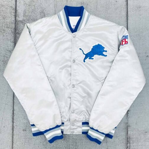 Detroit Lions Satin Jacket - Image 2