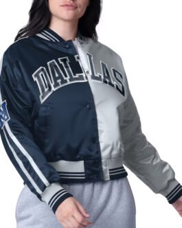 Dallas Cowboys Zone Blitz Navy/Silver Jacket