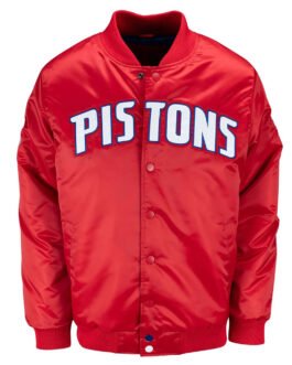 20th Anniversary Detroit Pistons Red Jacket