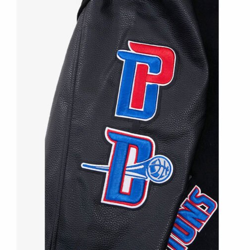 Detroit Pistons Letterman Jacket - Image 10