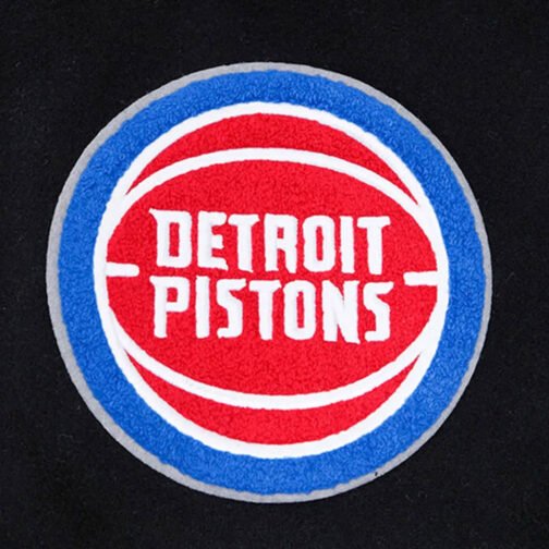 Detroit Pistons Letterman Jacket - Image 11