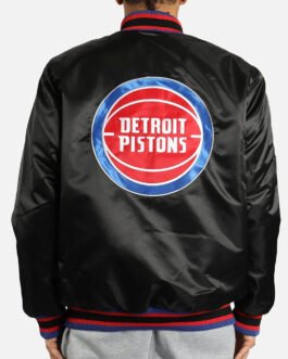 Detroit Pistons Finals Satin Jacket